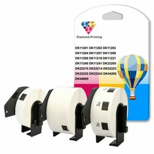 5 Thermal Label fits Brother DK-11201 11202 11204 11208 11209 DK22205
