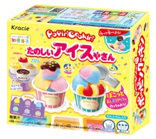 Japan DIY Candy Kit Kracie Popin' Cookin' Fun Ice Cream Shop 26g × 5 boxes