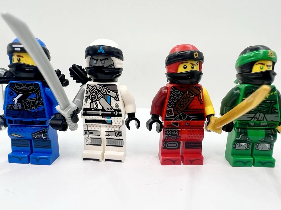 LEGO Ninjago Minifigures Lot of 4 Jay Kai Zane Lloyd Hunted Series Authentic - Image 3 of 4
