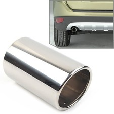 Rear Exhaust Pipe Tail Muffler Tip For VOLVO S60 V60 XC60 Car Stainless Steel
