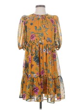 Eliza J Women Yellow Casual Dress 2