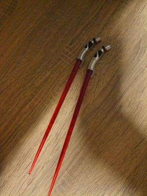 Star Wars DISNEY Kotobukiya 2 Essstäbchen Chop Sticks Count Dooku unbenutzt NEU!
