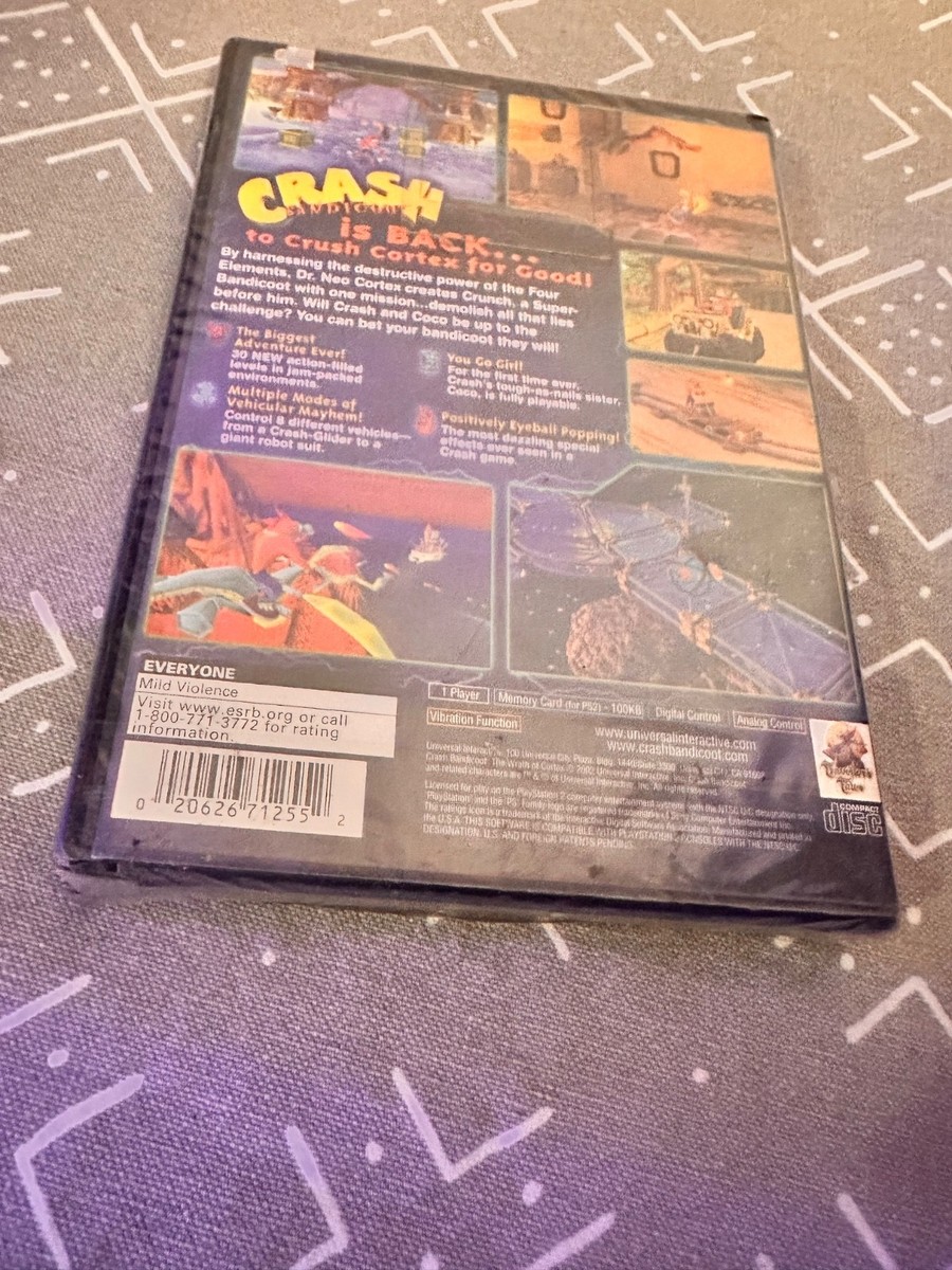 Crash Bandicoot: The Wrath of Cortex Greatest Hits (Sony