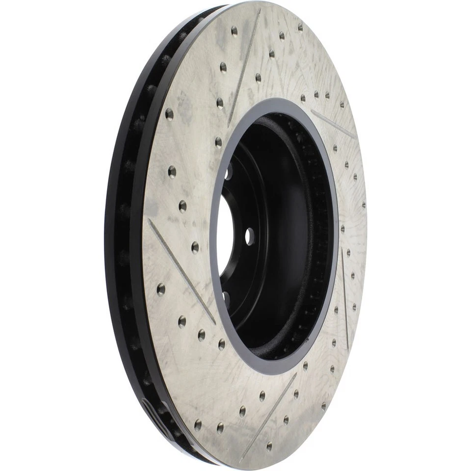 Rotor de freno delantero izquierdo StopTech 127,34144L perforado para 2013-16 335i / 17-20 440i Foto 4 de 4
