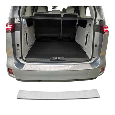 Rear Bumper Sill Cover for Volkswagen ID. Buzz 2025-2026 Stainless Steel Brushed