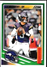J.J. McCarthy 2025 Score Minnesota Vikings #291