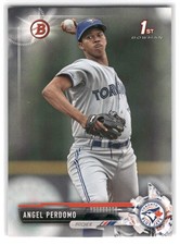 Angel Perdomo 2017 Bowman Baseball #BP20 Toronto Blue Jays Prospects