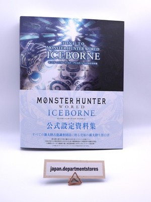 Dive To Monster Hunter World ICEBORNE Game Art Book Official Japanese