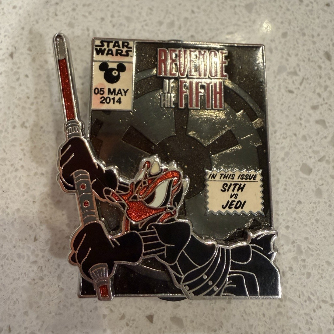 Disney Star Wars Revenge of the Fifth May 5 2014 Limited Edition Pin