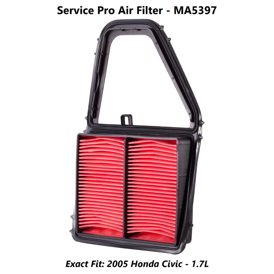 2005 Honda Civic 1.7L Complete Air, Oil & Cabin Filter Kit (5W-20) - Image 4 of 4