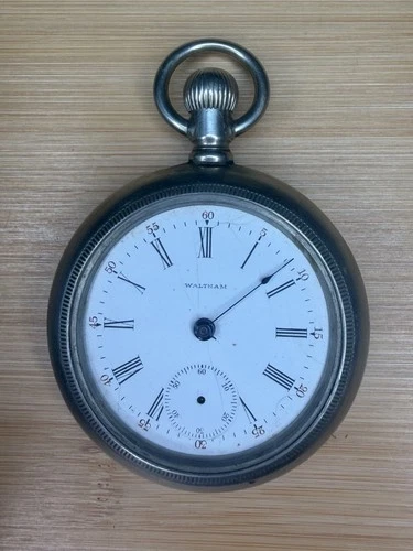 Antique Waltham Pocket Watch 15 Jewel Movement 1900s (Missing Hands Not Working)