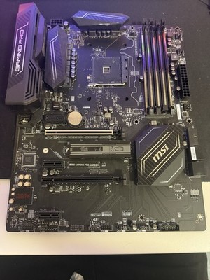 MSI B350 Gaming Pro Carbon MS-7B00 Ver.1.1 AMD Mainboard ATX Sockel AM4  #325074