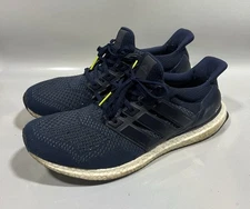 Adidas Ultraboost 1.0 Shoes Men's 12 Blue Running Athletic Workout Gym Sneakers