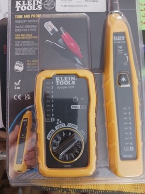 Klein Tools VDV500-705 Tone and Probe Wire Tester & Tracer Kit New Sealed