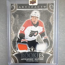 Upper Deck Artifacts 2024-25 Rookie Relic Matvei Michkov Gold #II Flyers /399