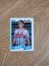1990 Fleer - DALE MURPHY- #591- Atlanta Braves - SET BREAK- NM-MT ⭐⭐🔥🔥