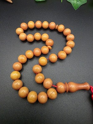 Vintage Bakelite Miske 33 Beads Rosary Unique Design بكلايت سبحة مسكي مسباح