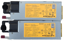 LOT 2 HP HSTNS-PL41 723599-001 754381-001 720479-B21 800W Power Supply 73