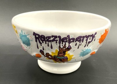 Vtg Scooby Doo Ice Cream Bowl 3D Warner Brothers Studio Store Exclusive 2000 REA