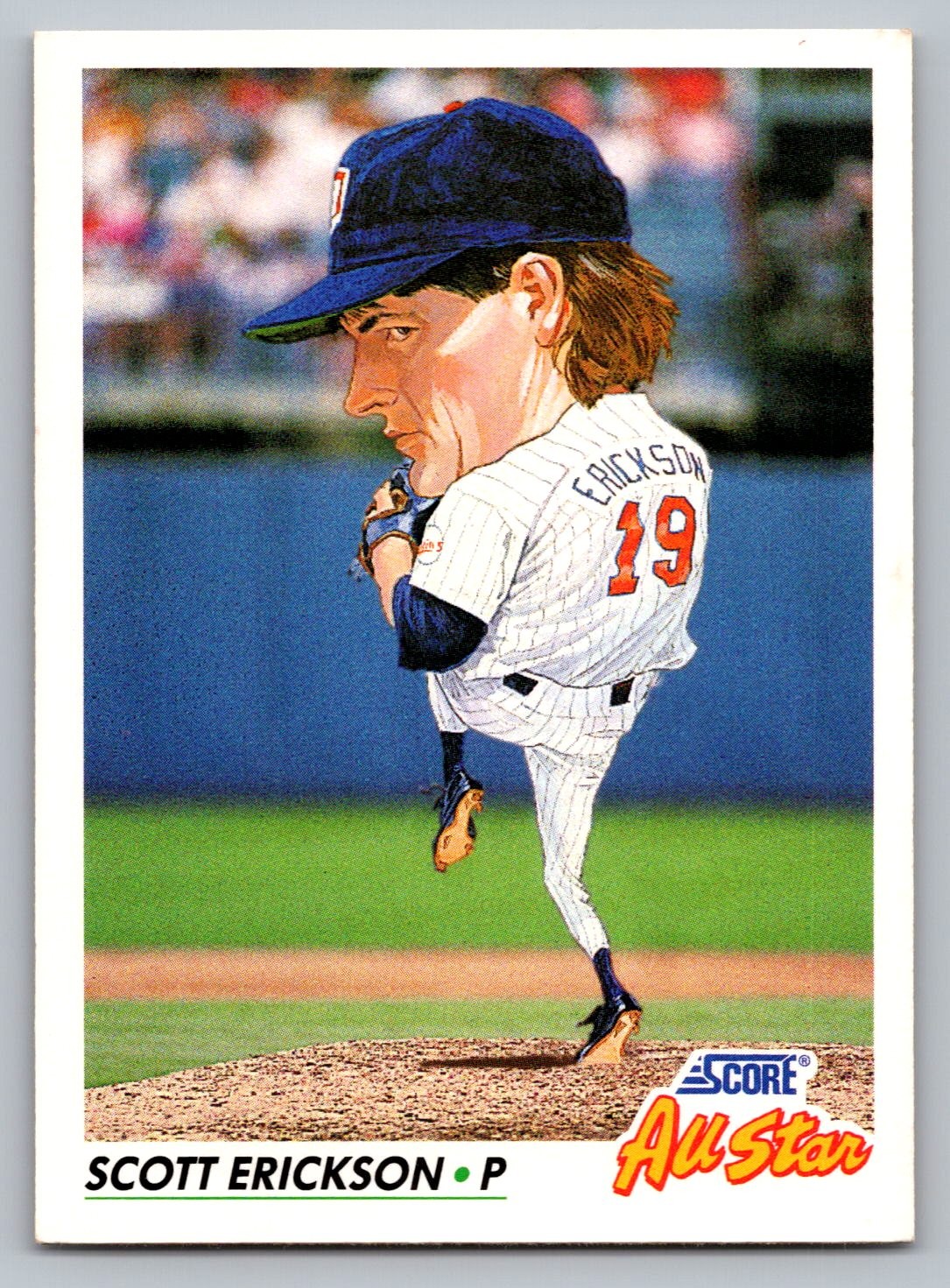 Minnesota Twins Scott Erickson Score 438 1992