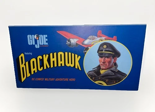 GIJOE Blackhawk Action Figure DC Comic Military Adventure Hero Box HASBRO