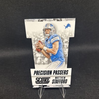 2015 Score Precision Passers Die-Cut Matthew Stafford #10
