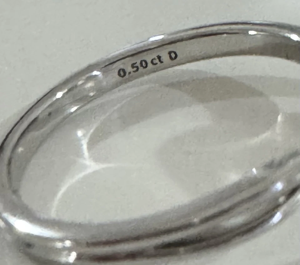 Anillo Pandora Infinito de Diamantes Cultivados en Laboratorio 0.50ct TW 14K Oro Blanco Foto 4 de 4