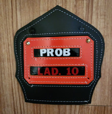Fire Helmet Front Shield   FDNY Style Probationer Ladder 10