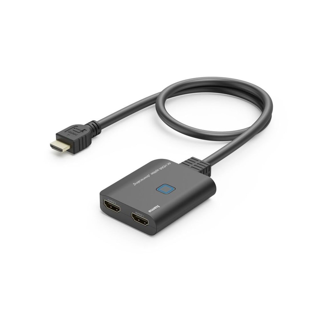 HAMA 4K-HDMI -Splitter 1 In 2 Out 00205284 1907299 5690₽