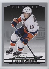 2022-23 Upper Deck Parkhurst Champions Rookies Silver Simon Holmstrom #307 18en