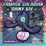 6IV Shiny  Yamask  Gala Legends ZA MEGA DIMENSION DLC ( Pokemon Legends Z-A)