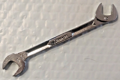 Snap-on Angle Wrench 1/2'' Open-end VS 5216, 4 Way 30-60 Degree Chrome Plate USA