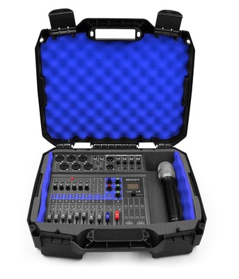CASEMATIX DJ Mixer Case Compatible with Yamaha MG10XU, MG10, MG06 and More 10-In