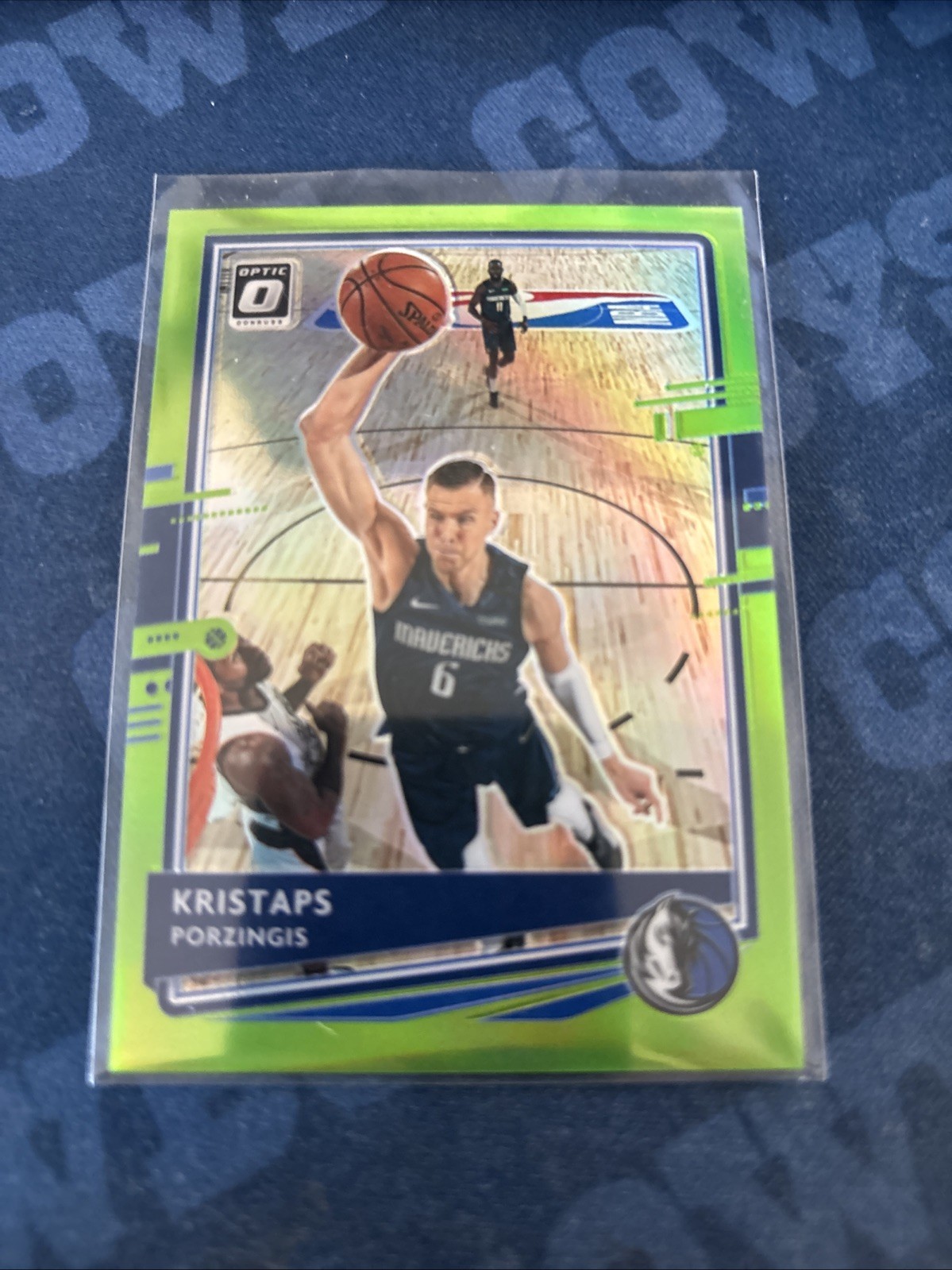 2020-21 Donruss Optic #82 Kristaps Porzingis Black Velocity Prizm /149 2378