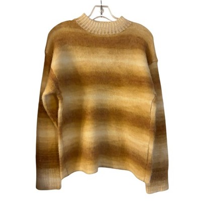 ACNE STUDIOS Ombre Stripe Mohair Wool Sweater Yellow NWOT Size XXS Fits S/M