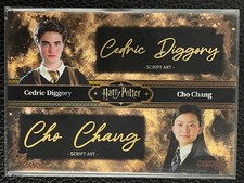 2025 KAKAWOW COSMOS Harry Potter Trading Cards-2/10-Dual Script Art Gold Card