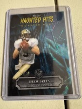 2024 Wild Card Haunted Hits Monster Hunt Promo - Werewolf 3 Drew Brees #HHWW-DB