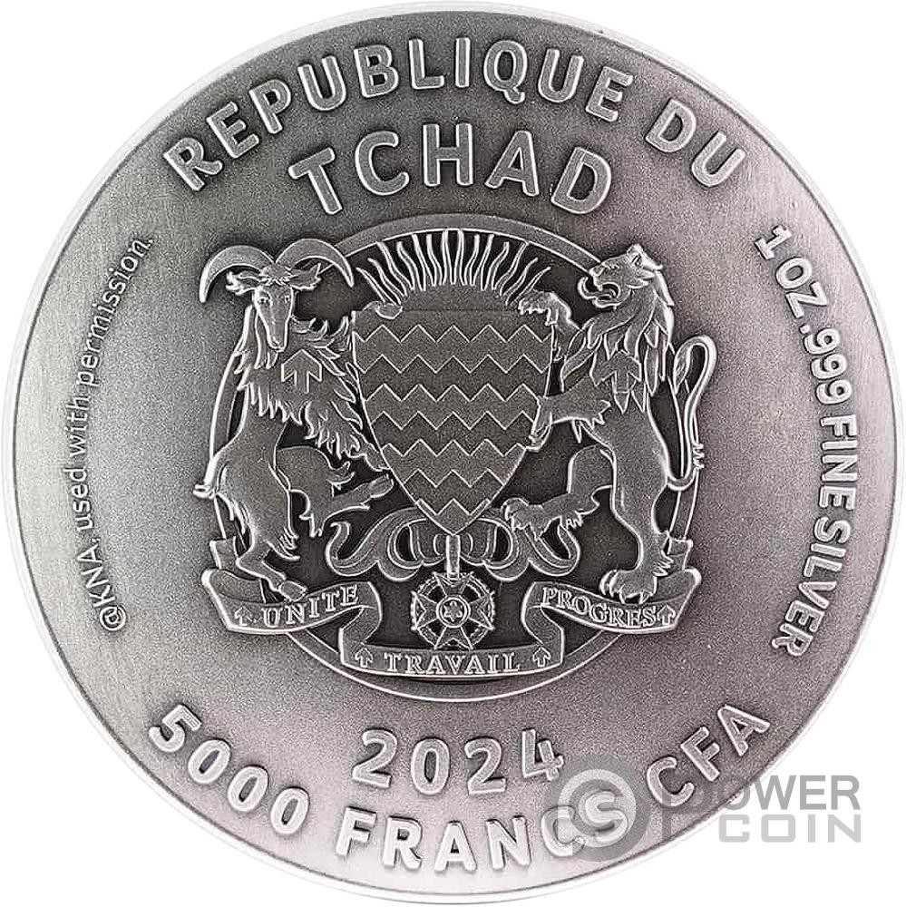 天賞堂　「ㇰ5000」 1990/Yr2 JAPAN 5000 Yen UNCIRCULATED Silver Coin-Akihito