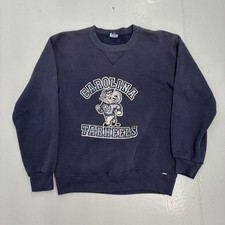 Vintage 80s University of North Carolina UNC Blue Russell Sweatshirt 1980s
