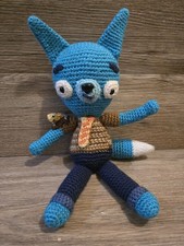 Fig The Fox Crochet Plush Handmade Tumble Leaf