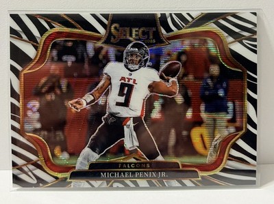 2025 Panini Select Michael Penix Jr. - Field Level ZEBRA SSP