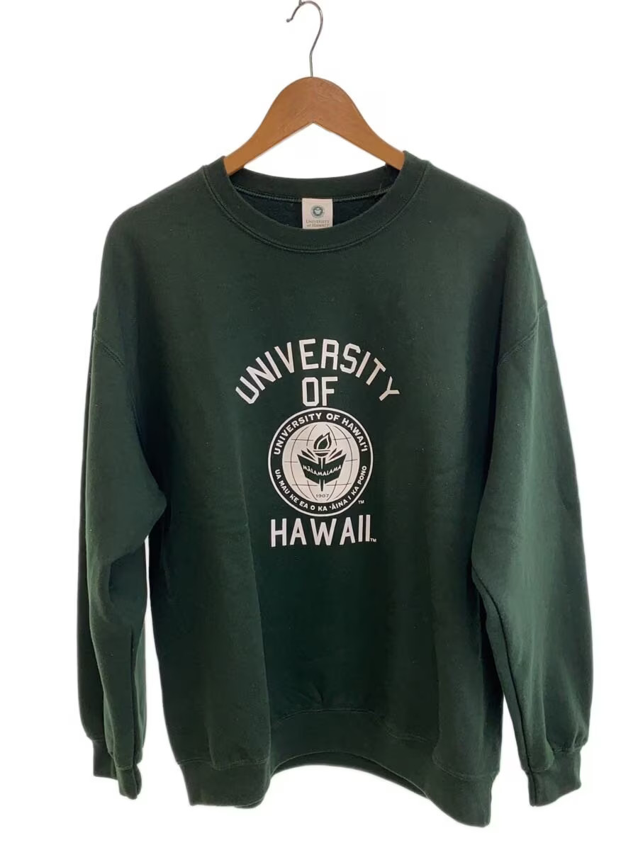 AMERI Sweatshirt L Polyester GRN HAWAII College - image 1
