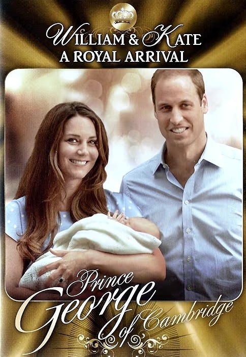 WILLIAM & KATE A ROYAL ARRIVAL DVD NEW SEALED PRINCE GEORGE OF CAMBRIDGE #PB