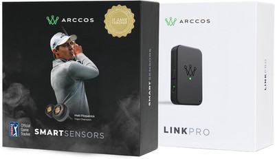 Arccos Smart Sensors Bundle - Gen 4 Smoke Sensors, Link Pro & 1St Year'S Members