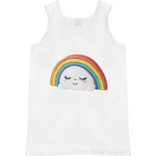 'Sleepy Rainbow' Adult Vest / Tank Top AV064641 