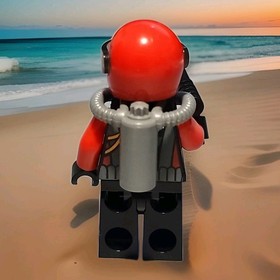 LEGO Deep Sea Diver w/spear Gun Without Flippers & Mask Female Explorers 