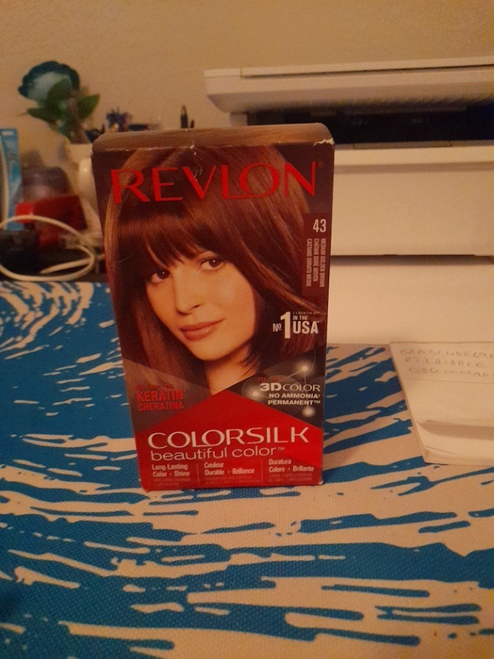 Revlon Colorsilk Beautiful Color Permanent Hair Color, 43 Medium Golden Brown