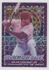 2021 Panini Chronicles Overdrive Purple Velocity Prizm Dylan Carlson #21 0ax3