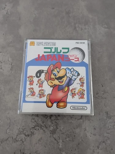 Nintendo Famicom Disk System Golf Japan Course Mario Cartridge Only 8437 SP