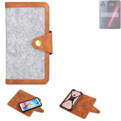 Schutz-Hülle für T-Mobile REVVL 6 Pro Handyhülle, hellgrau